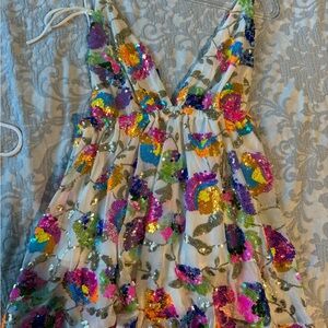 Lucy in the sky dress sequin never worn